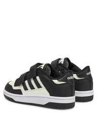 Adidas - adidas Sneakersy Rapid Court JP7654 Czarny. Kolor: czarny. Materiał: skóra #2