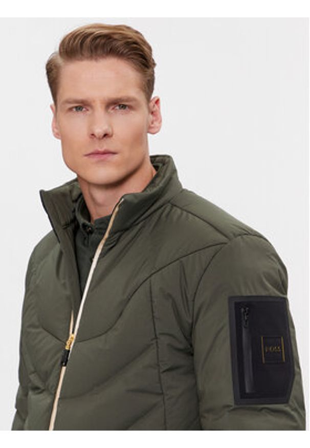 BOSS Kurtka puchowa J_Titanium 50505233 Zielony Regular Fit. Kolor: zielony. Materiał: puch, syntetyk