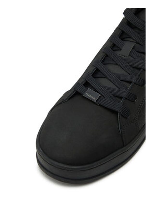 Calvin Klein Sneakersy High Top Lace Up Nb Mono HM0HM01769 Czarny. Kolor: czarny. Materiał: skóra