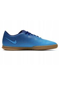 Nike - BUTY halówki juniorskie NIKE BRAVARA II IC niebieskie 844438-440 r.38. Kolor: niebieski. Sport: turystyka piesza