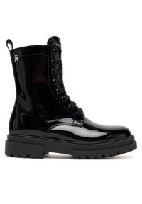TOMMY HILFIGER - Trapery Tommy Hilfiger. Kolor: czarny