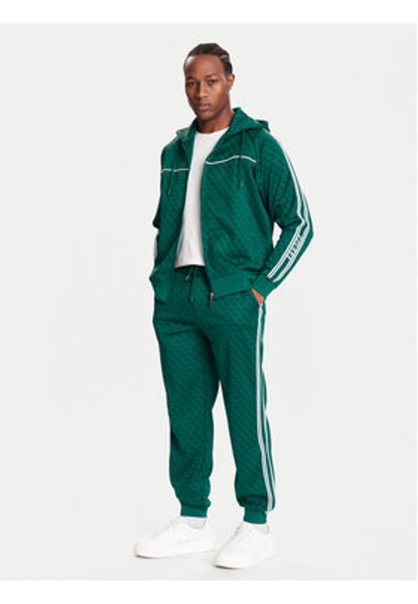 Guess Bluza Z5BQ13 K2042 Zielony Relaxed Fit. Kolor: zielony. Materiał: syntetyk