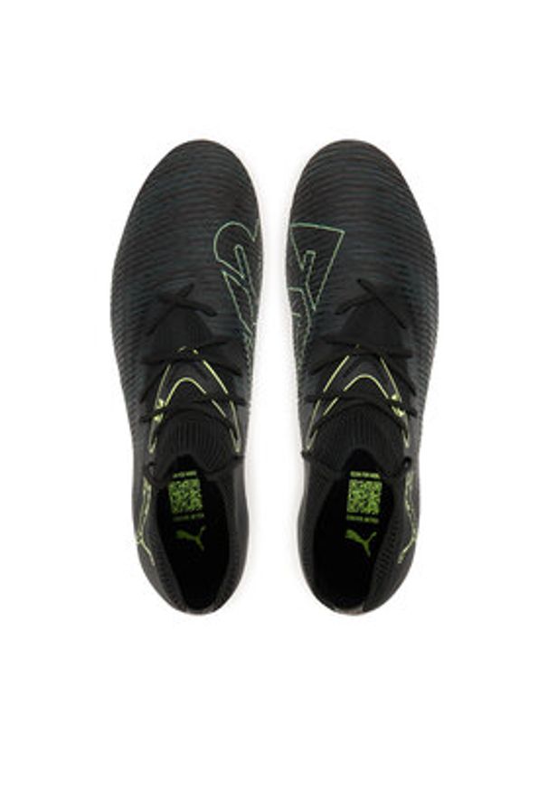 Puma Buty do piłki nożnej Future 8 Match Fg/Ag 108593 02 Czarny. Kolor: czarny. Materiał: materiał, syntetyk