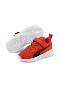 Puma - Dziecięce buty sportowe Flyer Runner PUMA Warm Earth Black Red. Kolor: czerwony, czarny, wielokolorowy