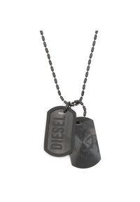 Diesel Naszyjnik DX0014040 Czarny. Kolor: czarny #4