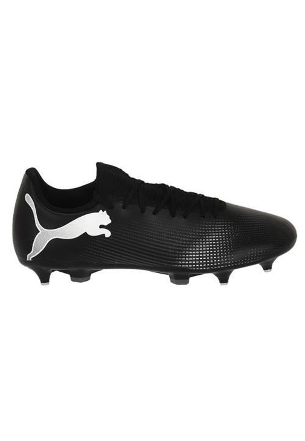 Buty piłkarskie męskie Puma Future 7 Play. Zapięcie: sznurówki. Kolor: czarny. Materiał: materiał, syntetyk. Szerokość cholewki: normalna. Sport: piłka nożna