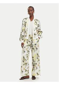 Liu Jo Sport Spodnie materiałowe TA6257 T358A Kremowy Regular Fit. Kolor: kremowy. Materiał: syntetyk. Styl: sportowy #4