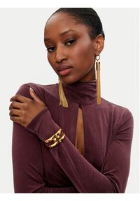 Elisabetta Franchi Kolczyki OR-29A-47E2-V340 Złoty. Materiał: złote. Kolor: złoty #3