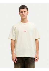 Jack & Jones T-Shirt Club 12289842 Żółty Relaxed Fit. Kolor: żółty. Materiał: bawełna #1