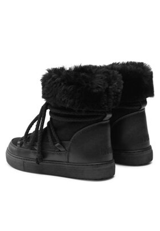Inuikii Śniegowce Classic High 75207-005 Czarny. Kolor: czarny. Materiał: skóra