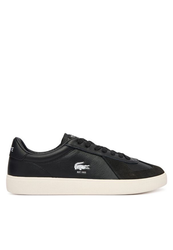 Lacoste Sneakersy Baseshot Pro 49SMA0063 Czarny. Kolor: czarny. Materiał: skóra
