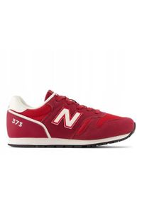 Buty do chodzenia dla dzieci New Balance 373. Zapięcie: sznurówki. Kolor: czerwony, wielokolorowy. Materiał: syntetyk, tkanina, materiał. Szerokość cholewki: normalna. Model: New Balance 373. Sport: turystyka piesza #1