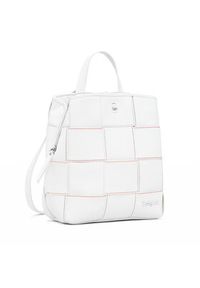 Desigual Plecak Yoko Blacno 25SAKP34 Biały. Kolor: biały. Materiał: skóra #4