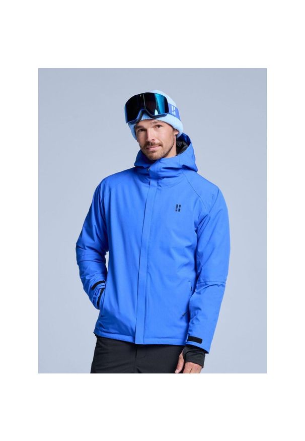 POEDERBAAS - Kurtka narciarska męska – Arctic 2L ocieplana – niebieska. Kolor: niebieski. Materiał: poliester. Sezon: zima. Sport: narciarstwo