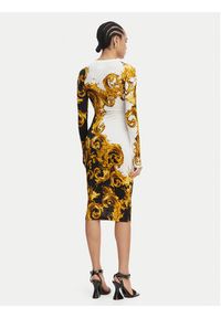 Versace Jeans Sukienka codzienna 80HAO9P0 JS547 Czarny Slim Fit. Okazja: na co dzień. Kolor: czarny. Materiał: wiskoza. Typ sukienki: proste. Styl: casual #4