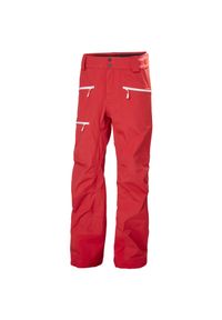 Spodnie narciarskie Helly Hansen Acer 3L Shell. Kolor: czerwony. Sezon: zima. Sport: narciarstwo