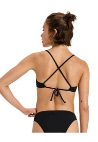 Roxy - Trójkątny stanik bikini dla Kobiety BEACH CLASSICS BA ATHL TRI Czarny. Kolor: szary. Materiał: elastan, poliester, materiał