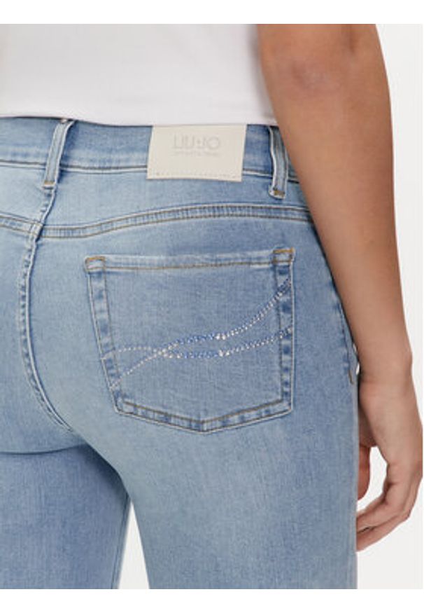 Liu Jo Jeansy UA4066 D4615 Niebieski Slim Fit. Kolor: niebieski