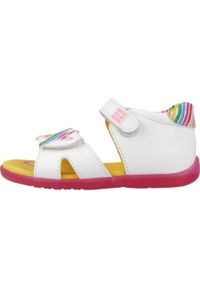 Agatha Ruiz de la Prada - Sandały AGATHA RUIZ DE LA PRADA 242901A Biały. Kolor: biały. Materiał: tkanina, skóra. Sezon: lato