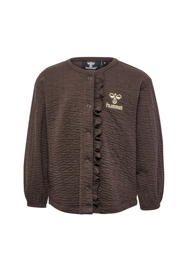 Kurtka dziecięca Hummel hmlISSA. Kolor: brązowy. Materiał: bawełna