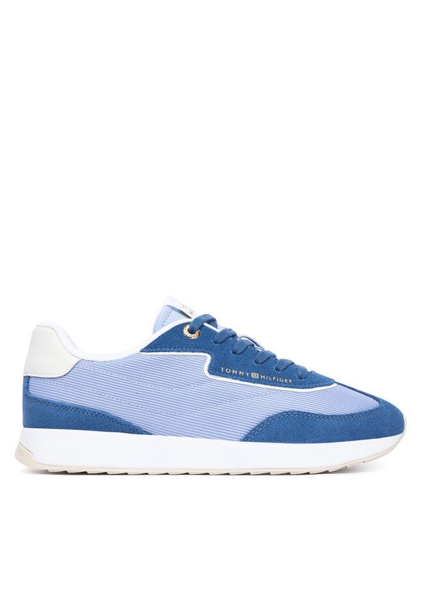 TOMMY HILFIGER - Sneakersy Tommy Hilfiger. Kolor: niebieski