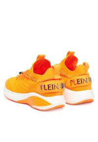 Plein Sport Sneakersy SAES USC0751 STE003N Pomarańczowy. Kolor: pomarańczowy. Materiał: materiał #5
