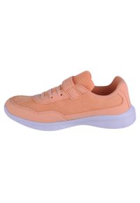 Buty sportowe Sneakersy dziewczęce, Kappa Follow K. Kolor: żółty, różowy, pomarańczowy, wielokolorowy. Materiał: guma, syntetyk, materiał. Sport: turystyka piesza