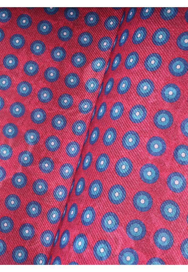 Pako Lorente - PAKO LORENTE - Dwustronna poszetka męska kwiaty. Materiał: poliester. Wzór: kwiaty