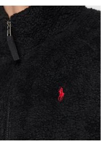 Polo Ralph Lauren Polar 710881759 Czarny Regular Fit. Typ kołnierza: polo. Kolor: czarny. Materiał: polar, syntetyk #6