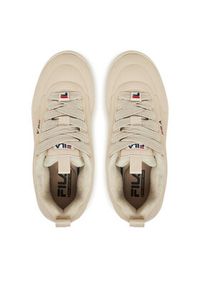 Fila Sneakersy Superbubble FFW0536 70027 Beżowy. Kolor: beżowy. Materiał: skóra