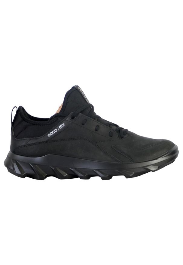 ecco - Buty do chodzenia męskie Ecco MX. Zapięcie: sznurówki. Kolor: czarny. Materiał: materiał, syntetyk. Szerokość cholewki: normalna. Sport: turystyka piesza