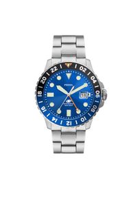 Fossil Zegarek Blue FS5991 Srebrny. Kolor: srebrny