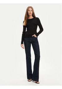 Guess Sweter W5YR08 Z0040 Czarny Slim Fit. Kolor: czarny. Materiał: syntetyk #3