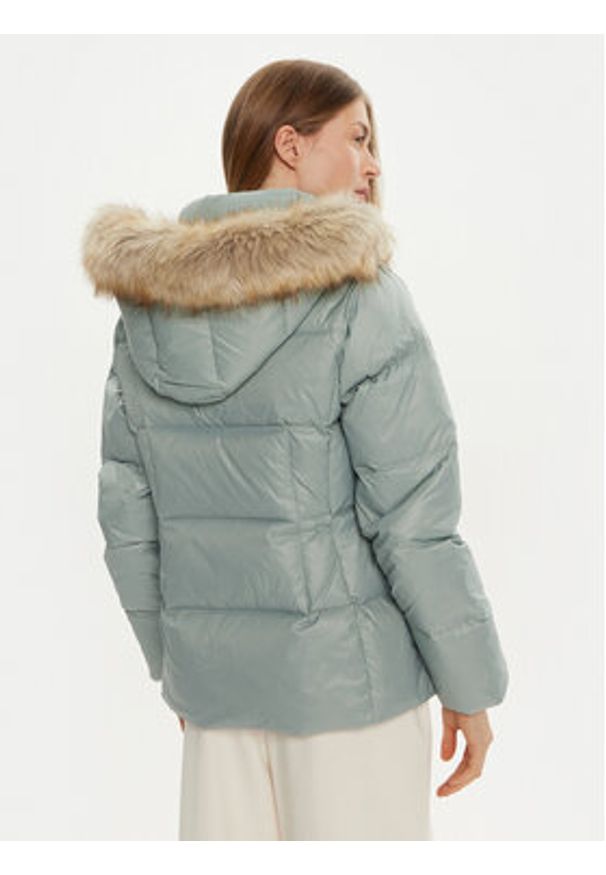 Calvin Klein Kurtka puchowa K20K207733 Niebieski Regular Fit. Kolor: niebieski. Materiał: syntetyk