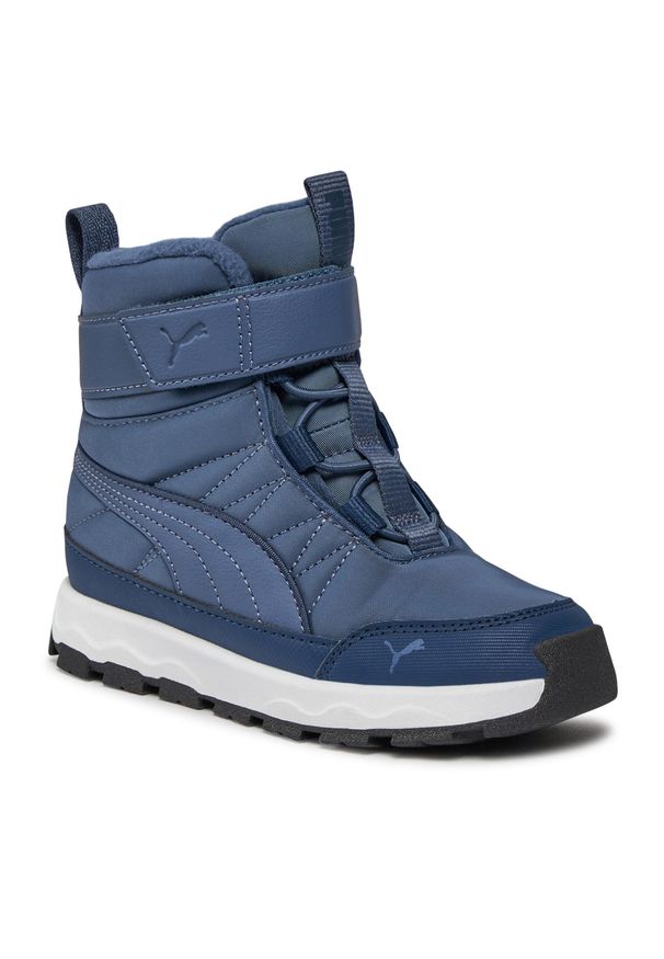 Śniegowce Puma Evolve Boot AC+ PS 392645 02 Inky Blue-Persian Blue-Puma White. Kolor: niebieski