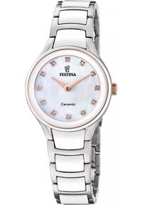 Zegarek Festina Zegarek damski Festina F20752-8 CYRKONIE srebrny. Kolor: srebrny #1