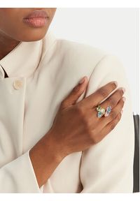 Swarovski Pierścionek Gema 5746907 Kolorowy. Materiał: metalowe. Wzór: kolorowy #3