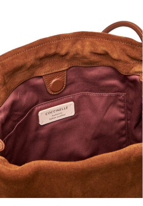 Coccinelle Saszetka 314750 Brązowy. Kolor: brązowy. Materiał: zamszowe, skórzane