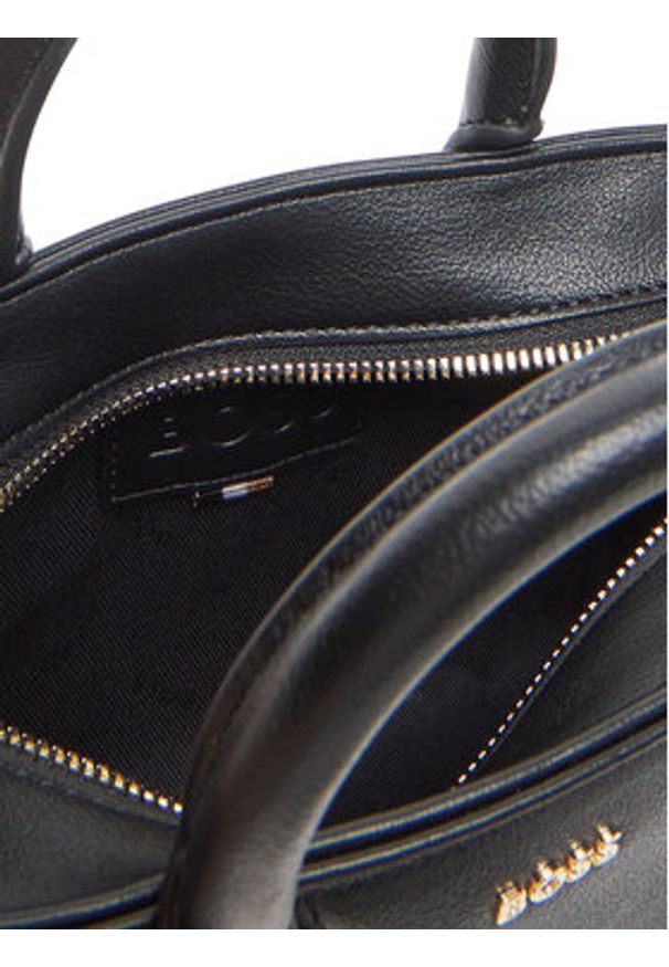 BOSS Torebka Sandy SM 50547766 Czarny. Kolor: czarny. Materiał: skórzane