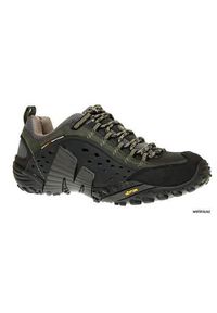 Buty trekkingowe męskie Merrell Intercept czarne. Kolor: czarny. Materiał: nubuk #1