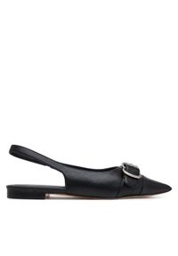 Badura Baleriny HIBISCUS-LT593-911 Czarny. Kolor: czarny. Materiał: skóra #1