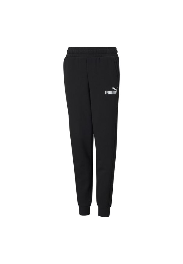 Spodnie dla dzieci Puma ESS Logo Pants czarne 586974 01. Kolor: czarny. Długość: długie