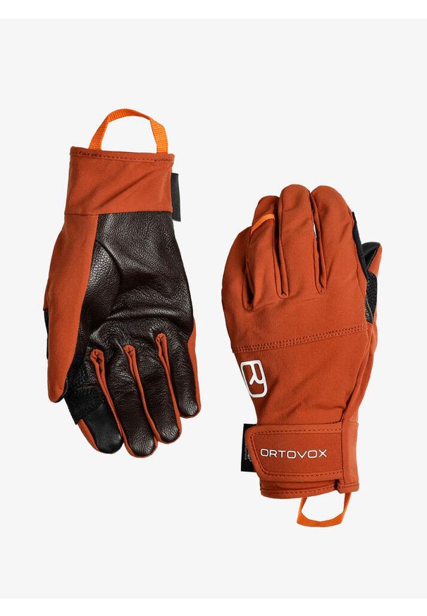 ORTOVOX - Rękawice skiturowe Ortovox Tour Light Glove. Kolor: pomarańczowy