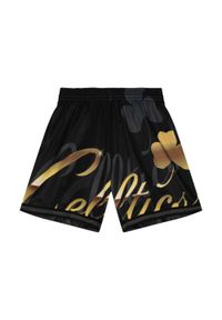 Mitchell & Ness - Szorty Boston Celtics NBA Big Face 4.0 Fashion. Kolor: czarny. Sport: koszykówka #1