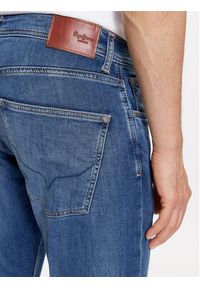 Pepe Jeans Jeansy PM207389 Niebieski Slim Fit. Kolor: niebieski