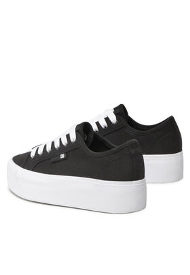 DC Shoes Tenisówki Manual Platform ADJS300280 Czarny. Kolor: czarny. Materiał: materiał. Obcas: na platformie