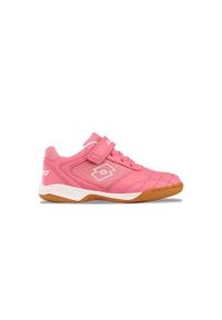 LOTTO - Buty dla dzieci Lotto Whizzer. Kolor: biały, różowy, wielokolorowy. Sport: turystyka piesza