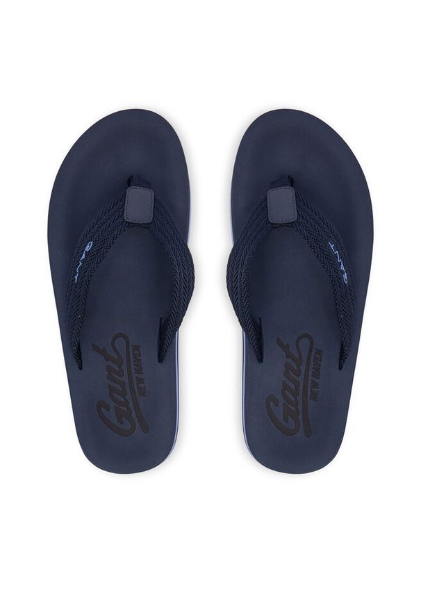 GANT - Japonki Gant. Kolor: niebieski