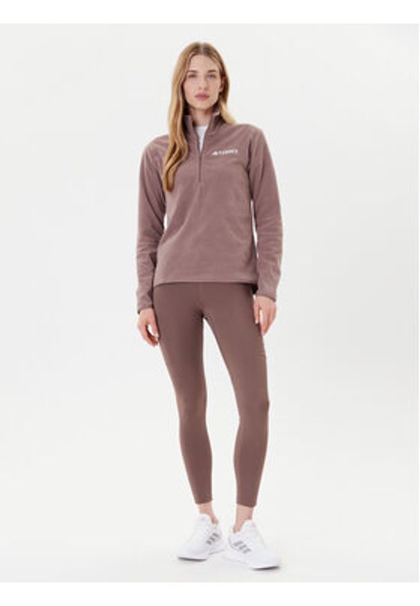 Adidas - adidas Polar Multi Essentials JM3119 Beżowy Regular Fit. Kolor: beżowy. Materiał: syntetyk