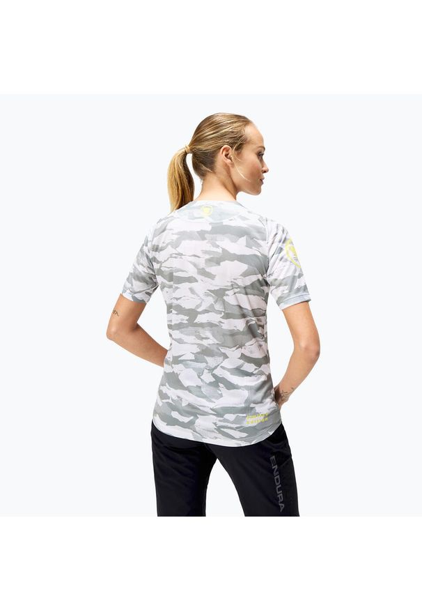ENDURA - Koszulka rowerowa damska Endura Mountain Camo Ltd W. Kolor: szary. Sport: kolarstwo